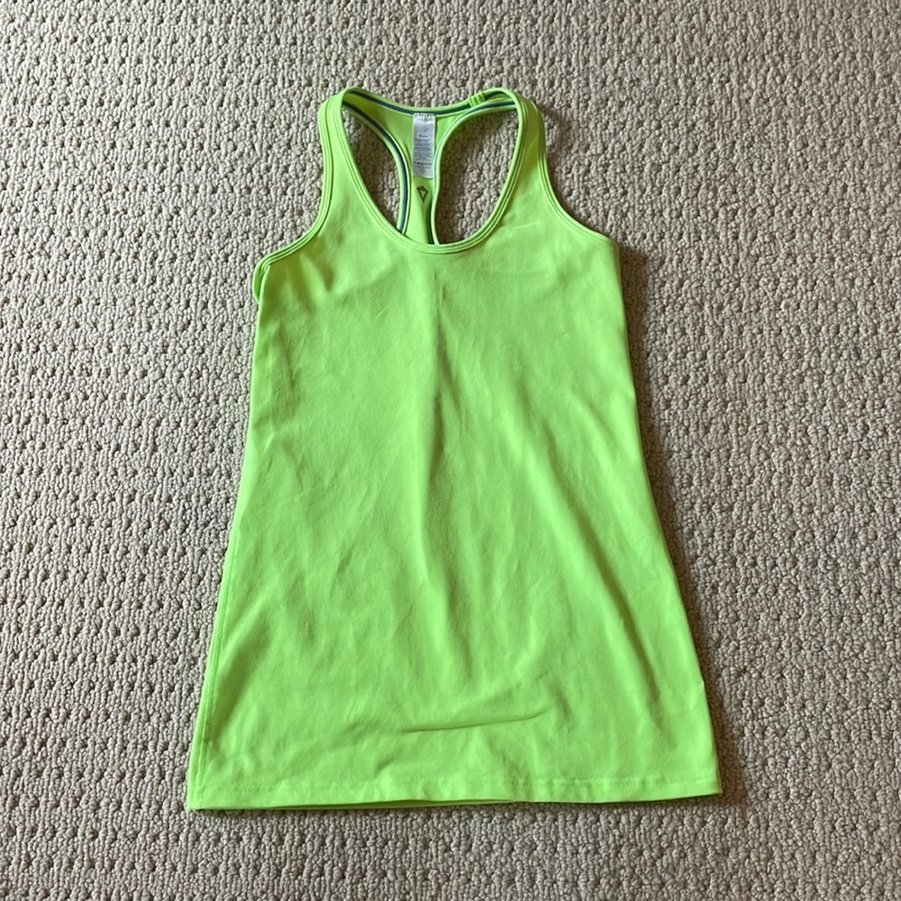 Green Ivivva Tank Top Girls Size 14